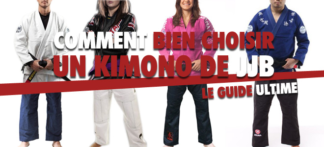 Comment bien choisir un kimono de JJB? Le guide ultime