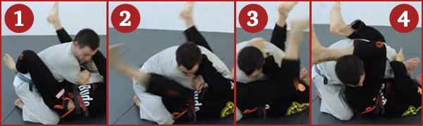 Le mouvement de l'orange en jiu jitsu brésilien